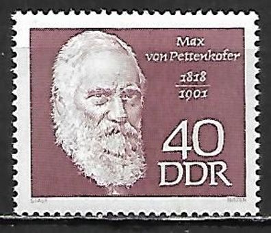 DDR postfrisch Michel-Nummer 1390 mit Falz