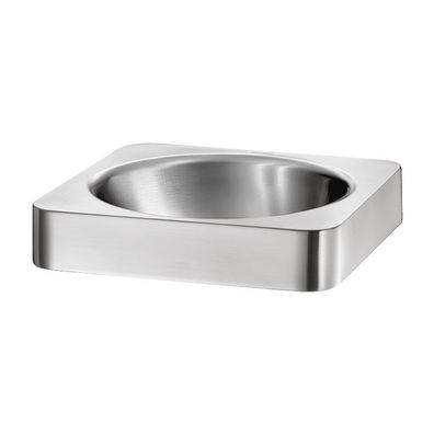 Delabie AS-Becken QUADRA o. Hl. o. Überlauf Edst. 1.4301 satiniert
