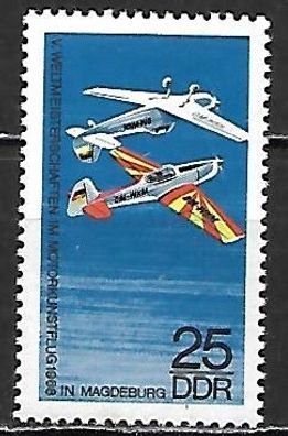 DDR postfrisch Michel-Nummer 1392 mit Falz