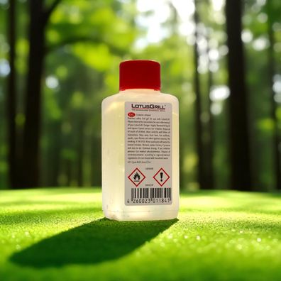 LotusGrill Brennpaste 200ml – Sicherheitsanzünder für rauchfreien Holzkohlegrill