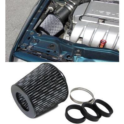 Sport Luftfilter Performance Carbon mit 3 Adapterringen 60-76mm