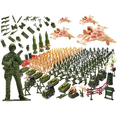 Soldaten militärische Basis Figuren Set 307el