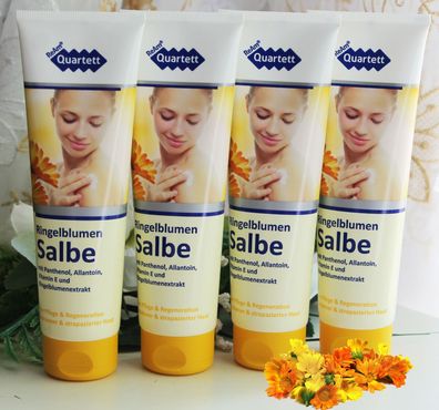 4x150ml ReAm Quartett Ringelblumen Creme Hautcreme intensive Feuchtigkeitspflege