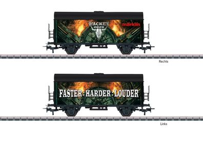 Märklin H0 44292 gedeckter Güterwagen Kühlwagen Wacken 2025 Faster: arder: ouder