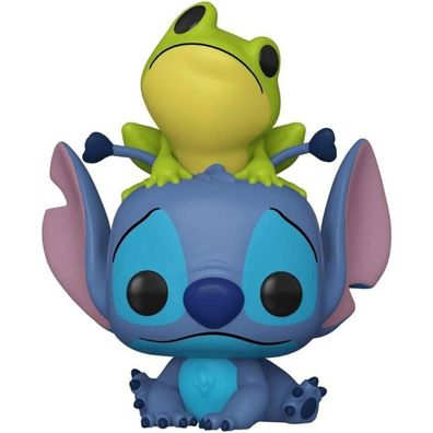 Lilo & Stitch POP! Vinyl Figur Stitch w/Frog 9 cm
