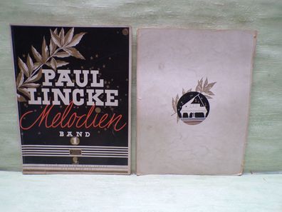 Paul Lincke Melodien Band 1 Klavier Otto Lindemann Apollo Verlag Seifert Söhne Berlin