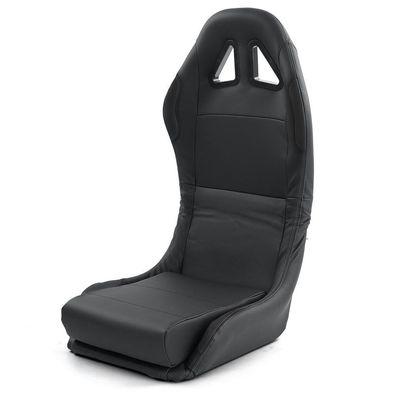 Sportsitz Schalensitz klappbar Kunstleder Schwarz Tenzo-R