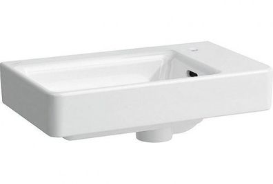 Laufen Handwaschbecken Pro S 480x280mm weiß mit Überlauf 1 Hahnloch rechts Sanitär