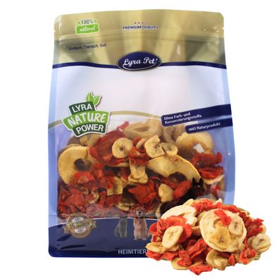 1 - 10 kg Lyra Pet® Obst-Gemüse-Mix getrocknet