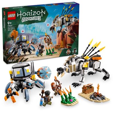 77037 Horizon Adventures Aloy Und Varl Vs. Panzerwanderer Und Sägezahn