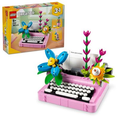 31169 Creator 3-In-1 Schreibmaschine Mit Blumen