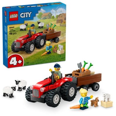 60461 City Traktor Mit Anhänger