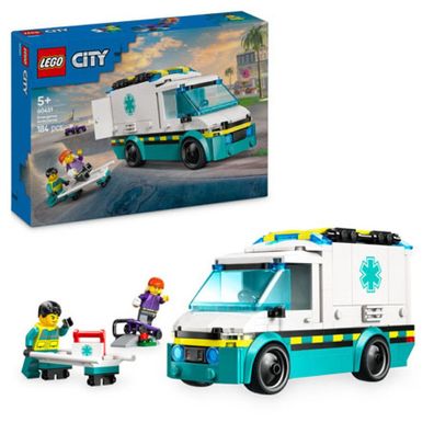 LEGO 60451 City Rettungswagen, Konstruktionsspielzeug