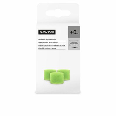 NASAL Aspirator Replacement Einwegschwämme 12 Stück