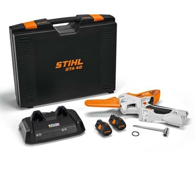 Stihl Akku-Gehölzschneider GTA 40 SET AS-System mit 2 Akku AS 2 und Ladegerät AL 5-2