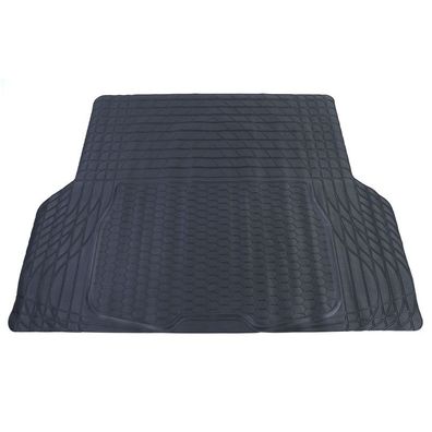 Kofferraummatte PVC Gummi Schutz Universal zuschneidbar Schwarz 108x140cm