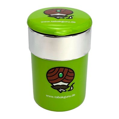 Tabakguru Autoaschenbecher mit LED, grün