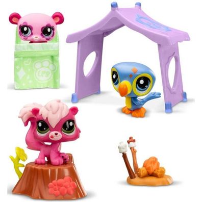 Hasbro Littlest Pet Shop LPS Hrací sada: Dobrodru&#382; tví p&#345; kempování