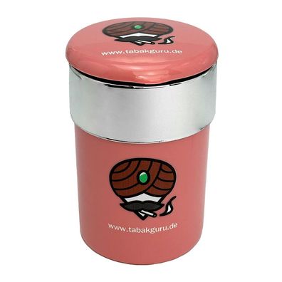 Tabakguru Autoaschenbecher mit LED, rosa