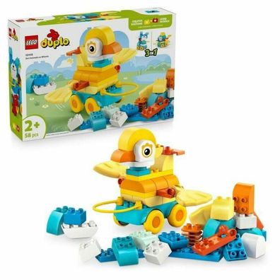 10448 Lego 10448 Duplo Tiere Auf Rädern 3-In-1-Set