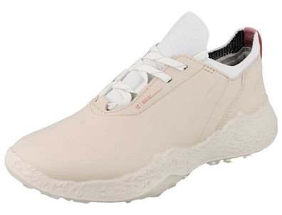 ECCO Biom H5 Damen Golfschuhe Halbschuhe wasserdicht limestone beige Glattleder