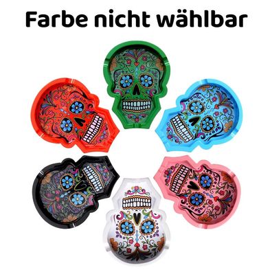 Atomic La Catrina Aschenbecher aus Polyresin, Farbe nicht wählbar