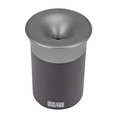 German Couture Aluminium Aschenbecher, schwarz / grau