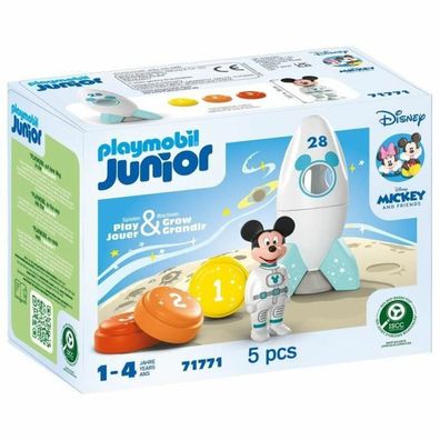 Playmobil 71771 JUNIOR & Disney: Micky Maus' Raketen- & Weltraum-Abenteuer