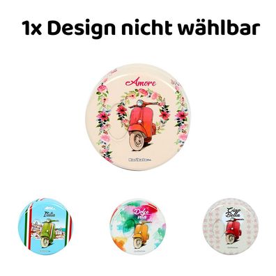 Atomic Taschenaschenbecher Scooter aus Metall Ø6,5cm, nicht wählbar