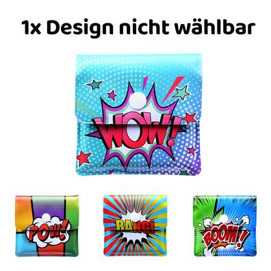 Atomic Taschenaschenbecher WOW aus PVC, nicht wählbar