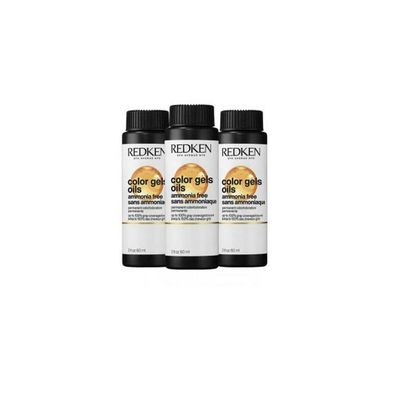 Dauerfärbung Redken Color Gel Oils Bc 3 x 60ml Nº 04BC - 4.54 (3 Stück)