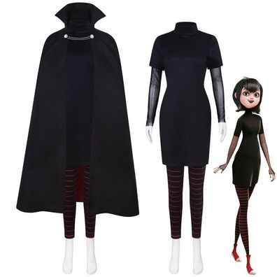 Cosplay Hotel Transylvania Mavis Kostum Halloween Karneval Anzuge Damen Outfits