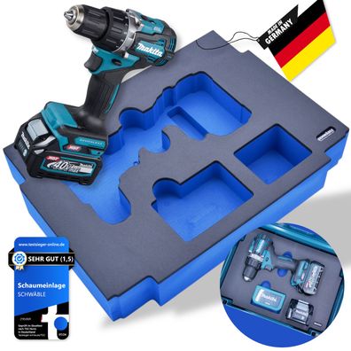 SCHWÄBLE® Schaumeinlage Schaumstoffeinlage für Makita Akku-Bohrschrauber DF002
