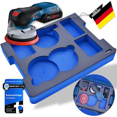 Schwäble Schaumeinlage Schaumstoffeinlage Bosch 18V Akku-Exzenterschleifer GEX18