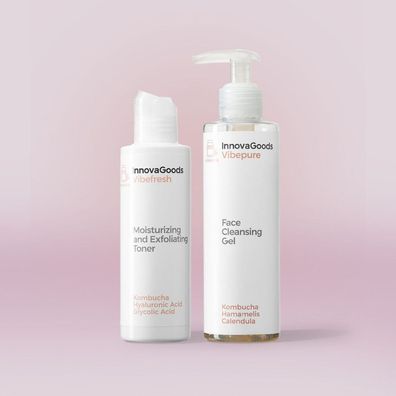 Doppel-Pack Gesichtsreinigung Kombucha InnovaGoods