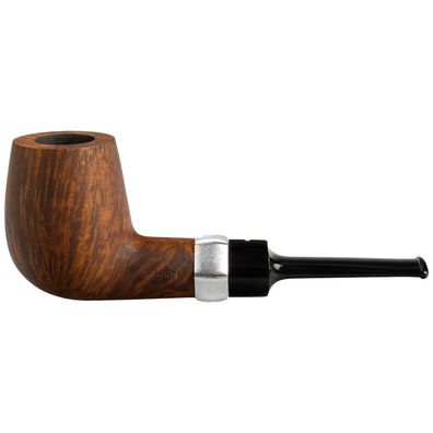 VAUEN Pfeife Tuerca 111, dunkelbraun, glatt, 9mm Filter, Weißpunkt