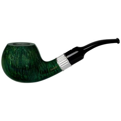 VAUEN Pfeife Kensington KS 142, grün, glatt, 9mm Filter, Weißpunkt