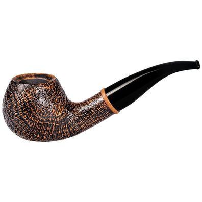 VAUEN Pfeife Mamba 5537, braun, sandgestrahlt, 9mm Filter