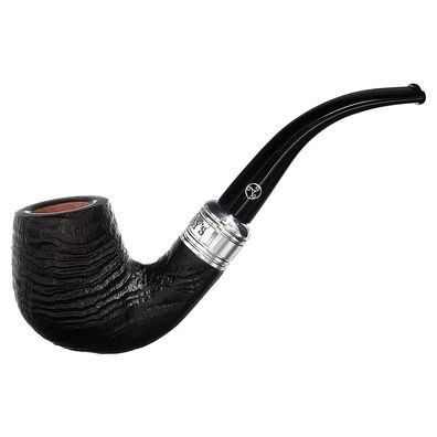 Rattray's Pfeife, Newcastle Sandblast 177, sandgestrahlt, schwarz