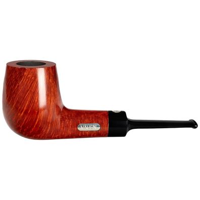 VAUEN Pfeife 175 Years Jubiläumspfeife JU 111, braun, glatt, 9mm Filter, Weißpunkt