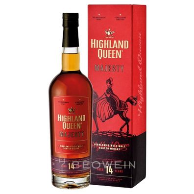 Highland Queen Majesty 14 Jahre Sherry Finish 0,7 l - Single Malt Scotch Whisky