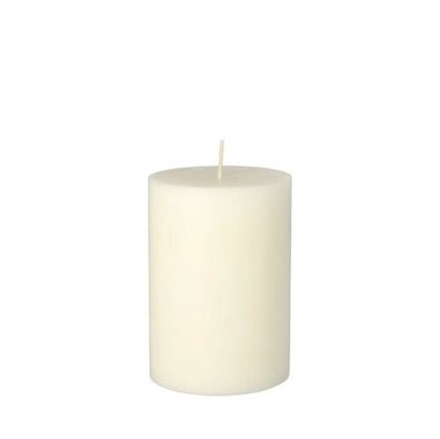 8 x Stumpenkerze Ø 70 mm · 100 mm weiss aus 100% Stearin, durchgefärbt