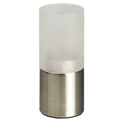 8 x Kerzenhalter, Edelstahl Ø 50 mm · 120 mm für Teelichte
