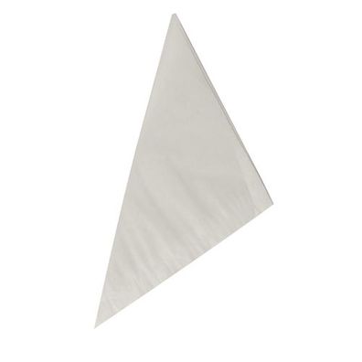1 x 1000 Spitztüten, Cellulose, gefädelt 23 cm x 23 cm x 32,5 cm weiss Füllinhalt 250