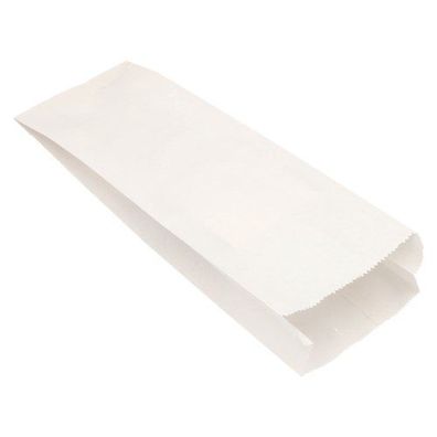 1 x 1000 Papierfaltenbeutel, Cellulose, gefädelt 42 cm x 15 cm x 7 cm weiss Füllinhal