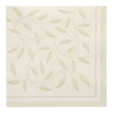 5 x 50 Servietten "ROYAL Collection" 1/4-Falz 40 cm x 40 cm champagner "New Mediterra