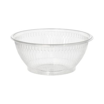 6 x 50 Salatschalen, R-PET rund 1 l Ø 18 cm · 7,5 cm glasklar