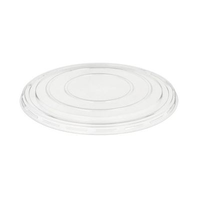 6 x 50 Deckel für Salatschalen, R-PET rund Ø 18 cm · 1,5 cm klar