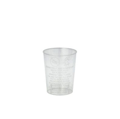 24 x 40 Gläser für Schnaps, PS 4 cl Ø 4,2 cm · 5,2 cm glasklar