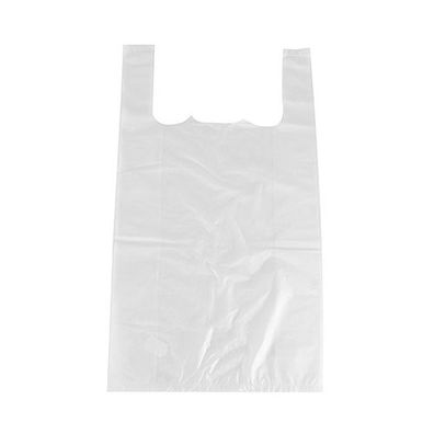 5 x 500 Hemdchen-Tragetaschen, HDPE 48 cm x 27 cm x 12 cm weiss